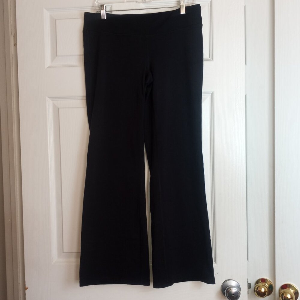 Lucy Power Black Athletic Wide Leg Pants size Large